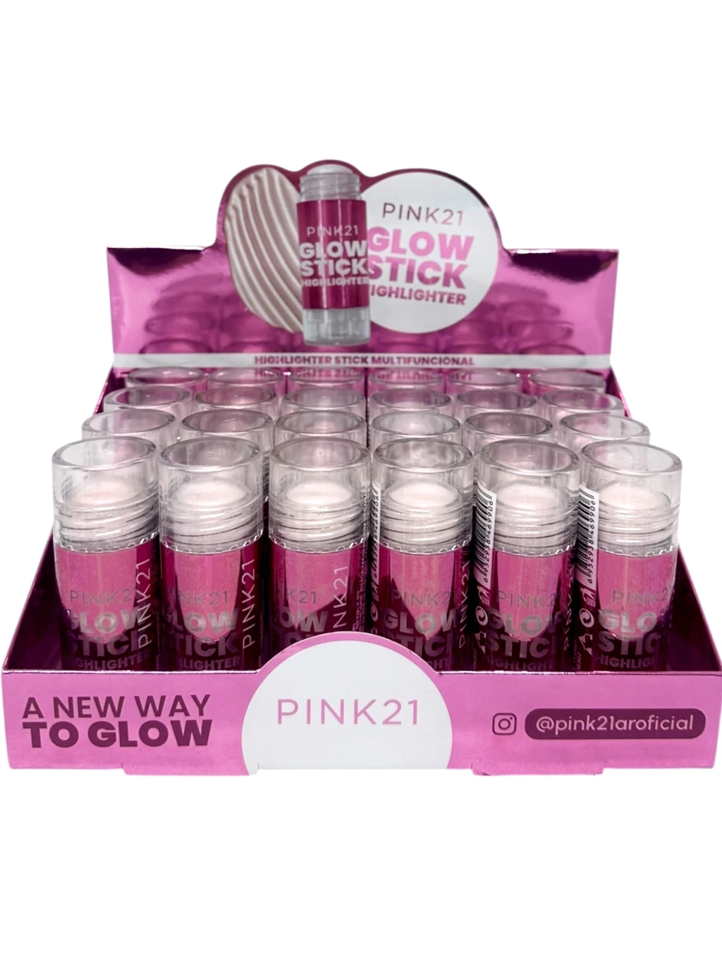 Pink21 iluminador Glow Stick